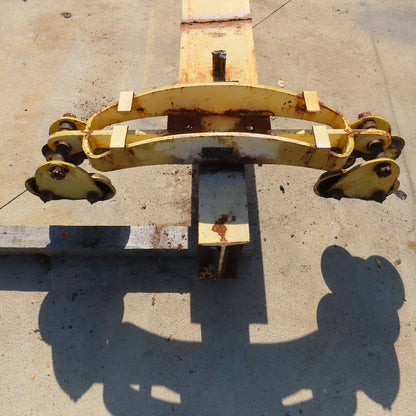 2 Ton Ceiling Mount Under Hung Bridge Crane 20' Span 65' Runway 5" x 12" Girder