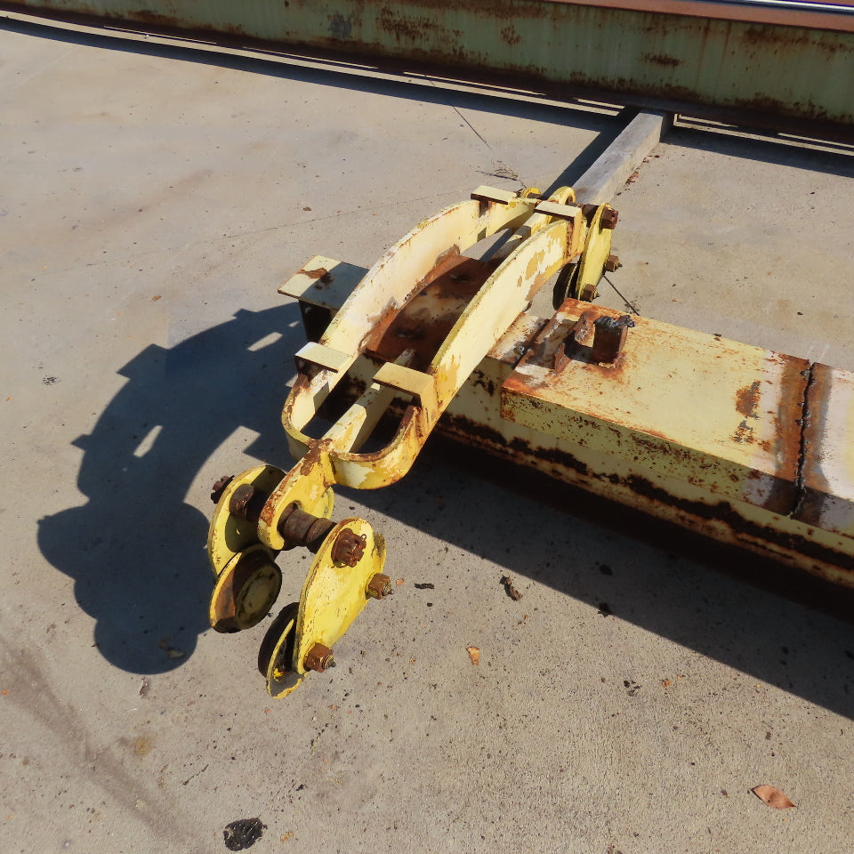 2 Ton Ceiling Mount Under Hung Bridge Crane 20' Span 65' Runway 5" x 12" Girder
