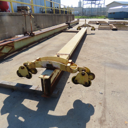2 Ton Ceiling Mount Under Hung Bridge Crane 20' Span 65' Runway 5" x 12" Girder