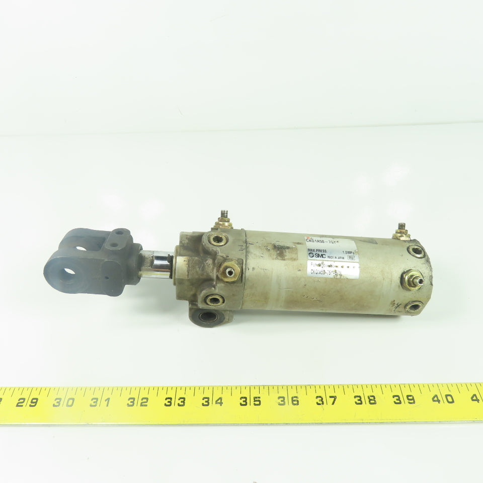SMC CKG1A50-75Y Double Acting Pneumatic Cylinder 75mm Stroke 50mm Bore
