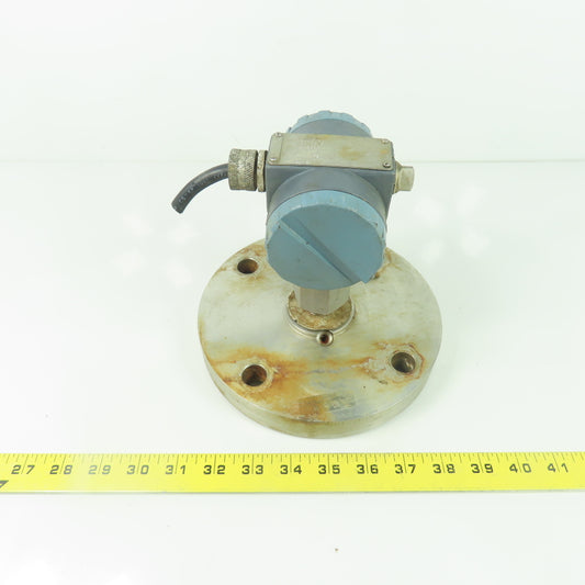 Foxboro 841GM-C 7-1/2" Flange Mount Pressure Transmitter 12.5-36VDC