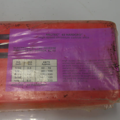 Arctec 63 Hardcro 5.0mm/ 3/16" Chromium Carbide Alloy AC/DC Electrodes 5KG
