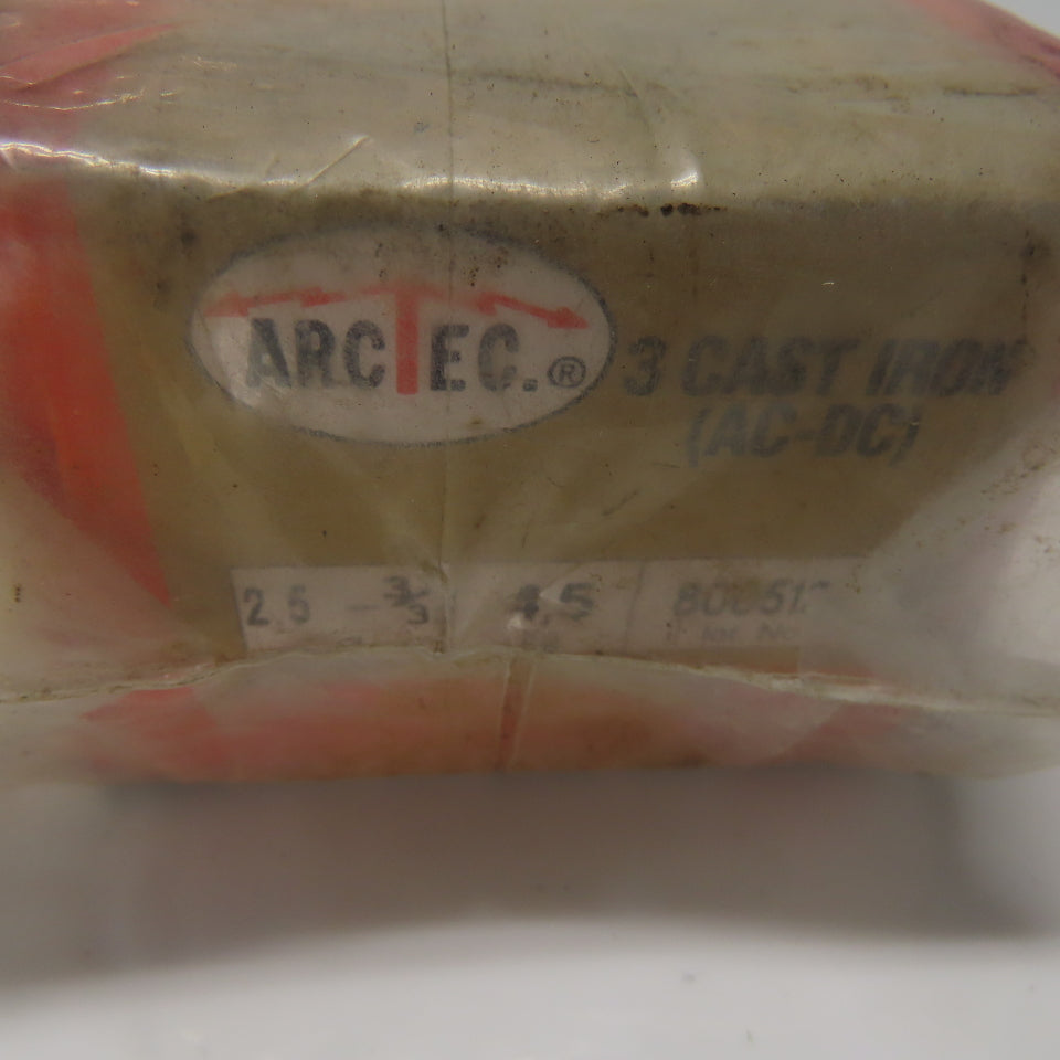 Arctec 3 Cast Iron AC/DC Electrodes 2.5mm/ 3/32" 4.5KG