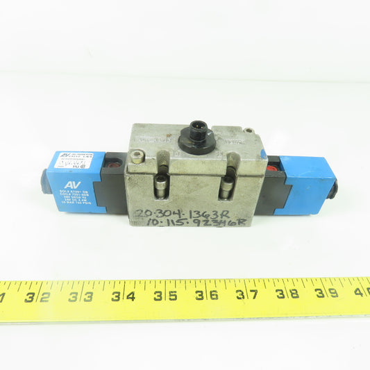 Automatic Valve 407D43S39DS3DB7 Pneumatic Directional Solenoid Valve 24V 150PSIG