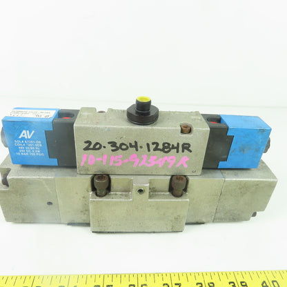 Automatic Valve 416B67S3S3-DB7 Pneumatic Directional Solenoid Valve 24V 150PSIG