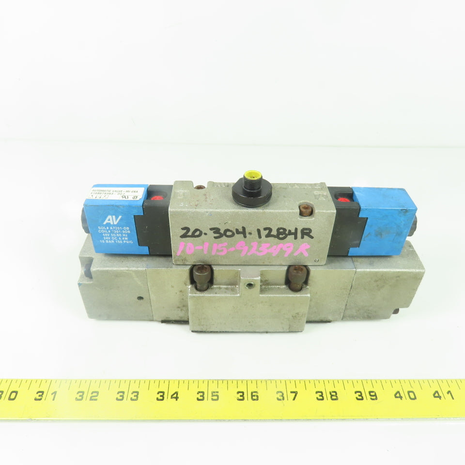 Automatic Valve 416B67S3S3-DB7 Pneumatic Directional Solenoid Valve 24V 150PSIG