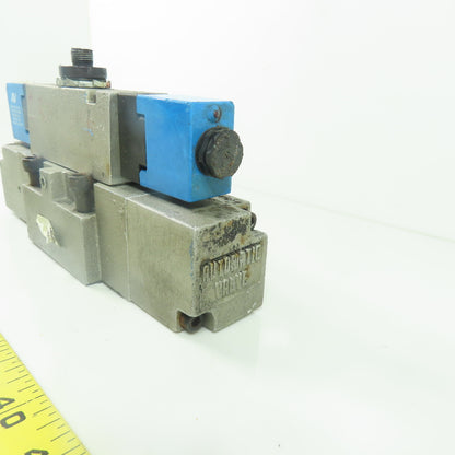 Automatic Valve 413B67S3S3-DB7 Pneumatic Directional Solenoid Valve 24V 150PSIG