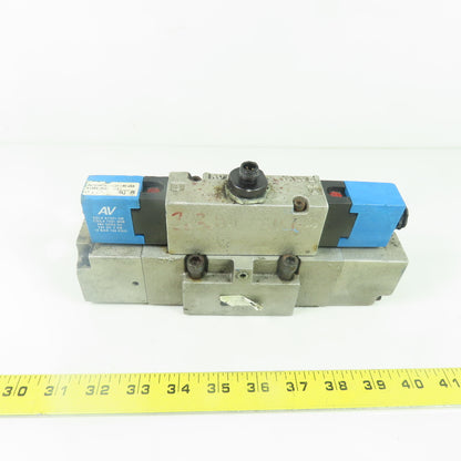 Automatic Valve 413B67S3S3-DB7 Pneumatic Directional Solenoid Valve 24V 150PSIG