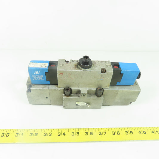 Automatic Valve 413B67S3S3-DB7 Pneumatic Directional Solenoid Valve 24V 150PSIG