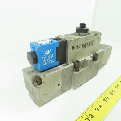 Automatic Valve 407B67S31C-DB7 Pneumatic Directional Solenoid Valve 24V 150PSIG