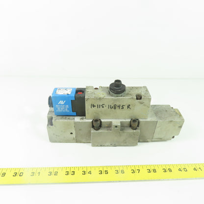 Automatic Valve 407B67S31C-DB7 Pneumatic Directional Solenoid Valve 24V 150PSIG