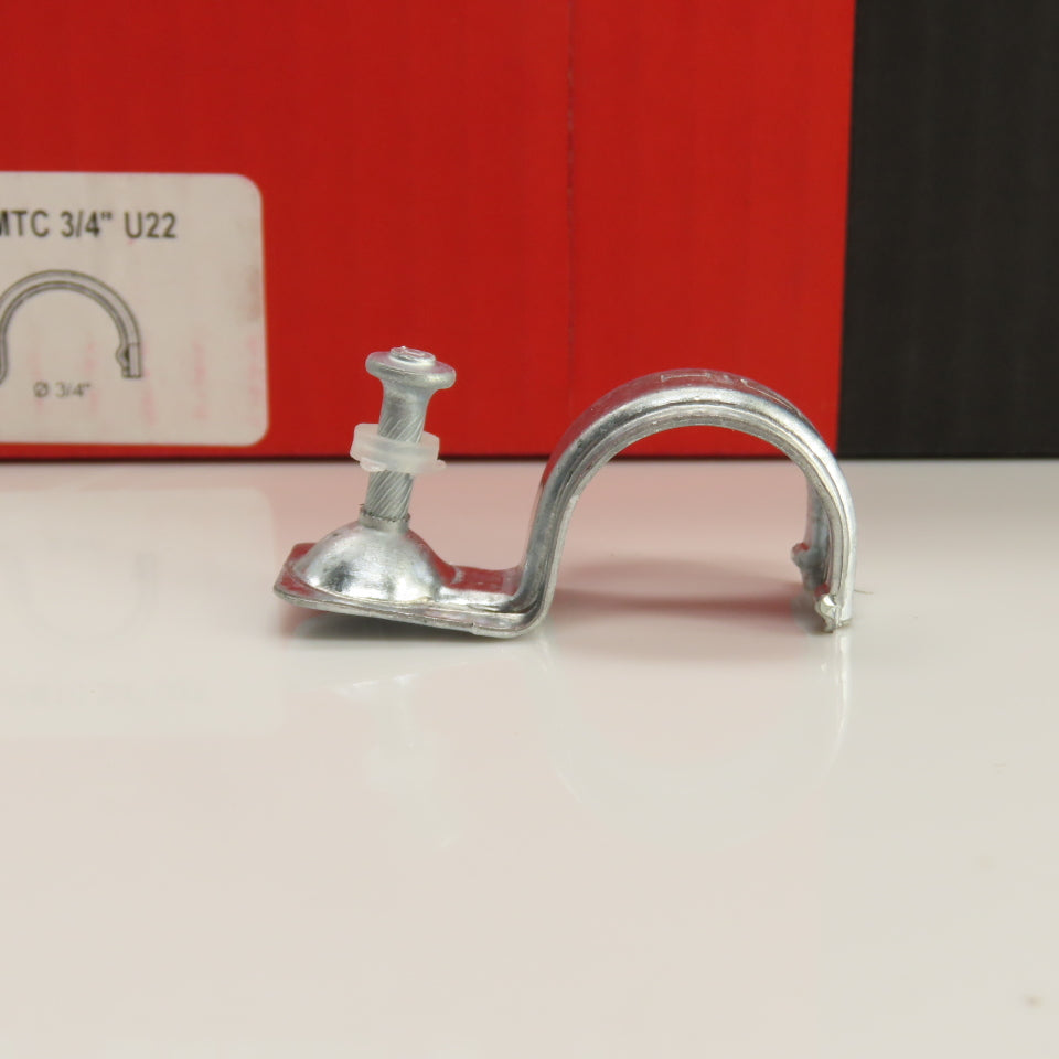 Hilti X-EMTC 3/4" U22 P-Clip Metal Conduit Strap With X-U Nail Box Of 100