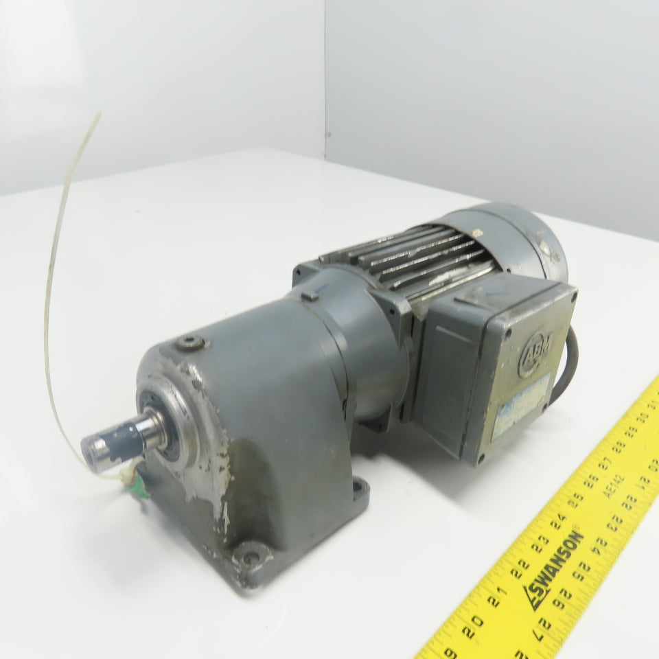 ABM DB10/G80/4D71C-4 0.25Kw 15:1 Inline Gear Motor 230/460V 3Ph 109RPM W/Brake