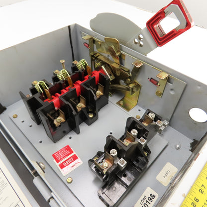 General Electric TH3361J 30A Fusible Safety Disconnect Switch 600VAC