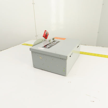 General Electric TH3361J 30A Fusible Safety Disconnect Switch 600VAC