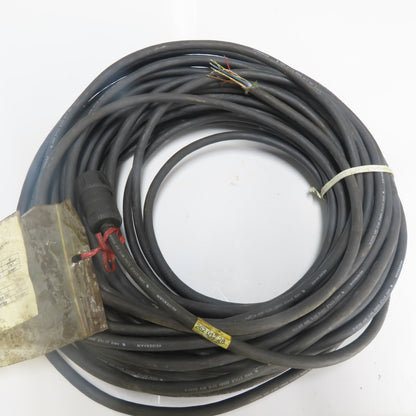 Heidenhain 262 012 28 Cable Cordset Connector 12-Pin Male To Cut End 25.00M