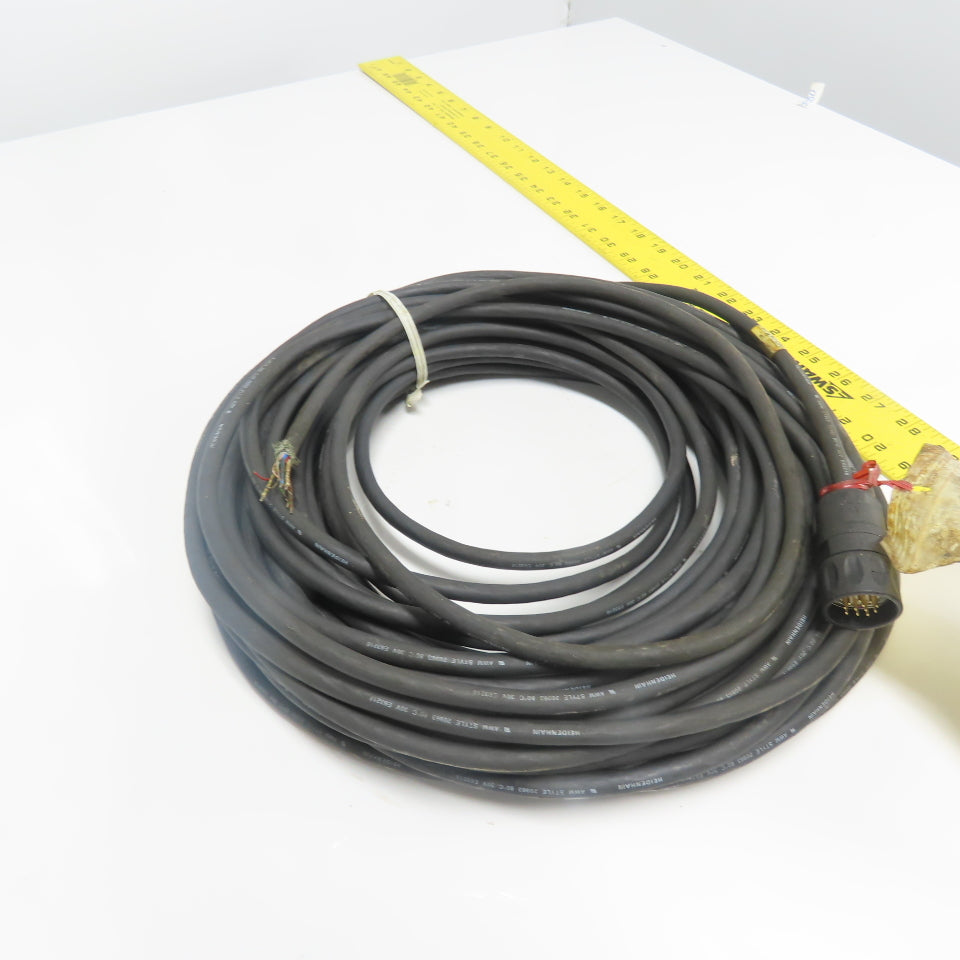 Heidenhain 262 012 28 Cable Cordset Connector 12-Pin Male To Cut End 25.00M
