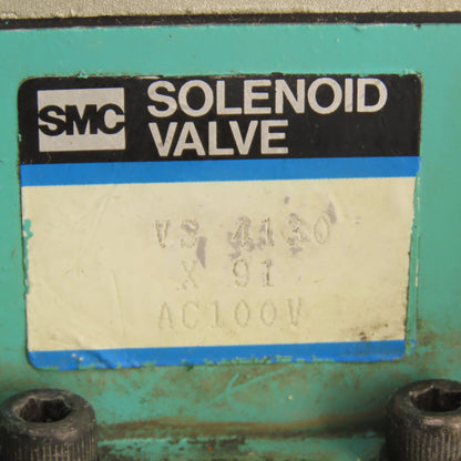 SMC VS 4130 Pneumatic Solenoid Valve 100VAC
