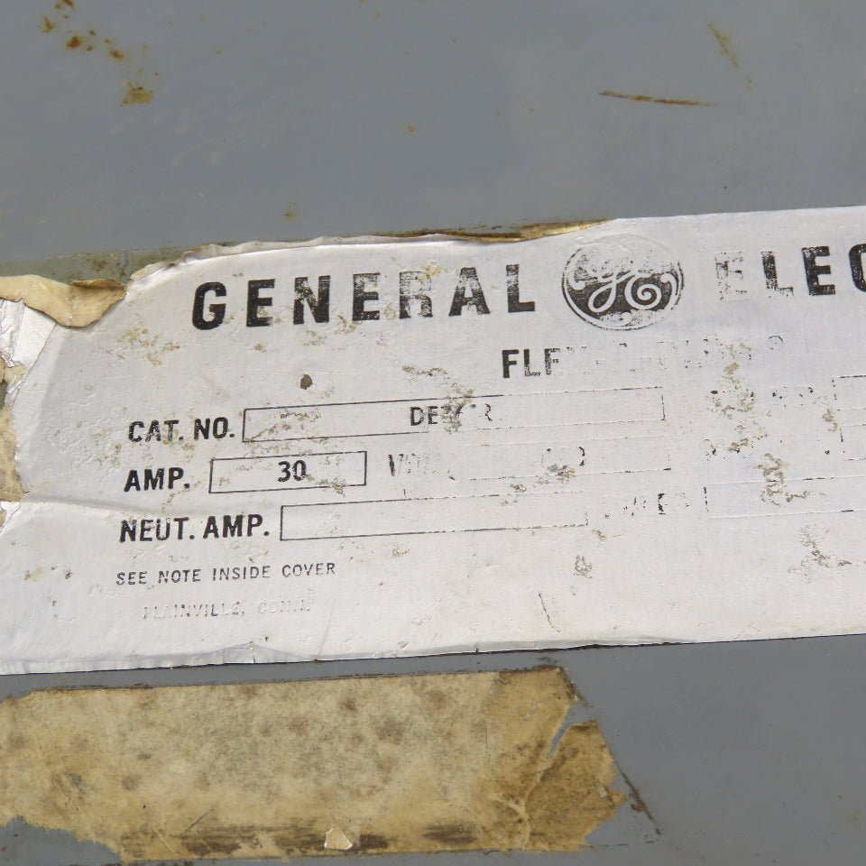 General Electric Flex-A-Plug 30A 480V 3 Pole Fusible Bus Plug