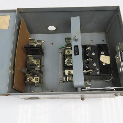 General Electric Flex-A-Plug 30A 480V 3 Pole Fusible Bus Plug