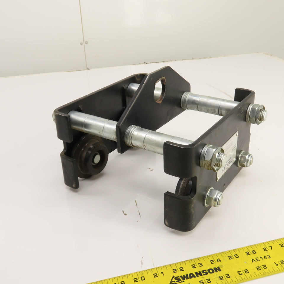 CM Model CBTP 1-Ton 2000LB Ball Bearing Trolley 2" To 8' Flanges