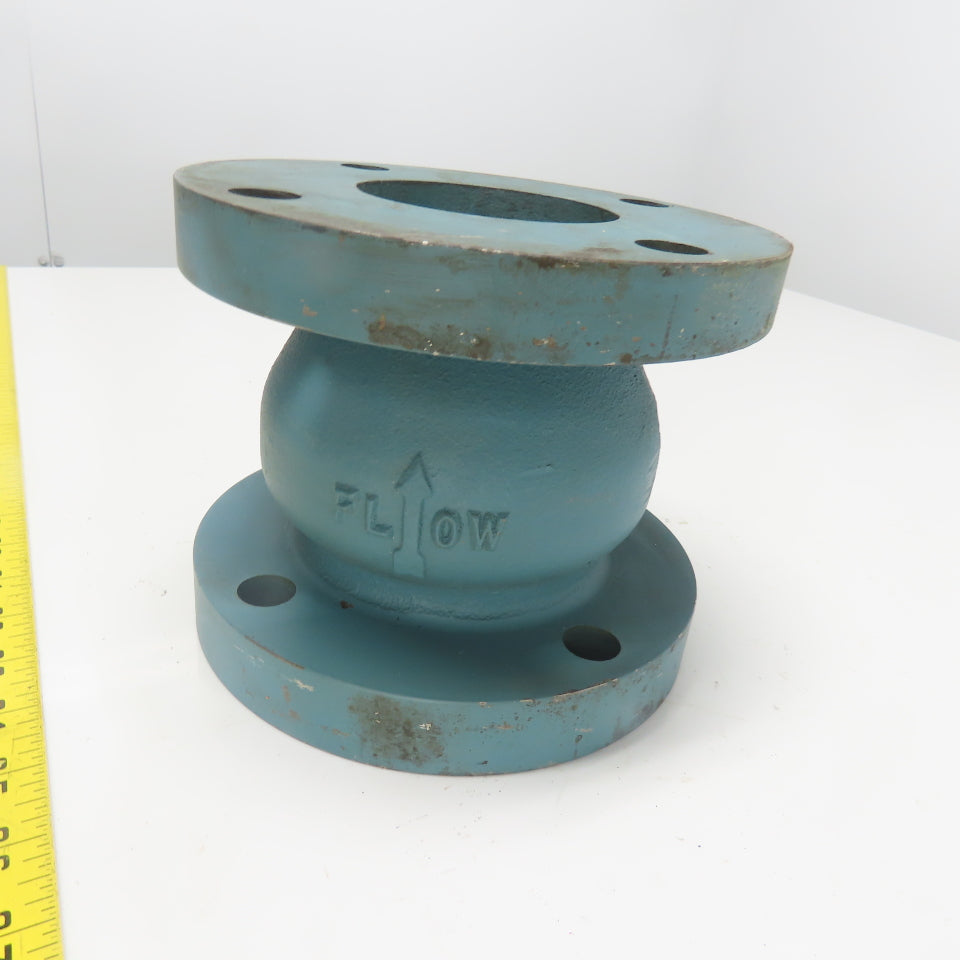 3"Cast Iron Silent Check Valve 4-Bolt Flanged