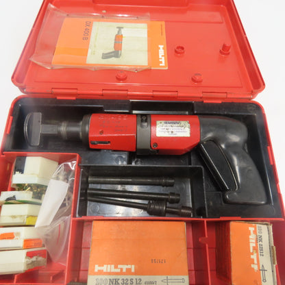 Hilti DX 400B Powder Actuated Tool Stud Gun W/ Accessories