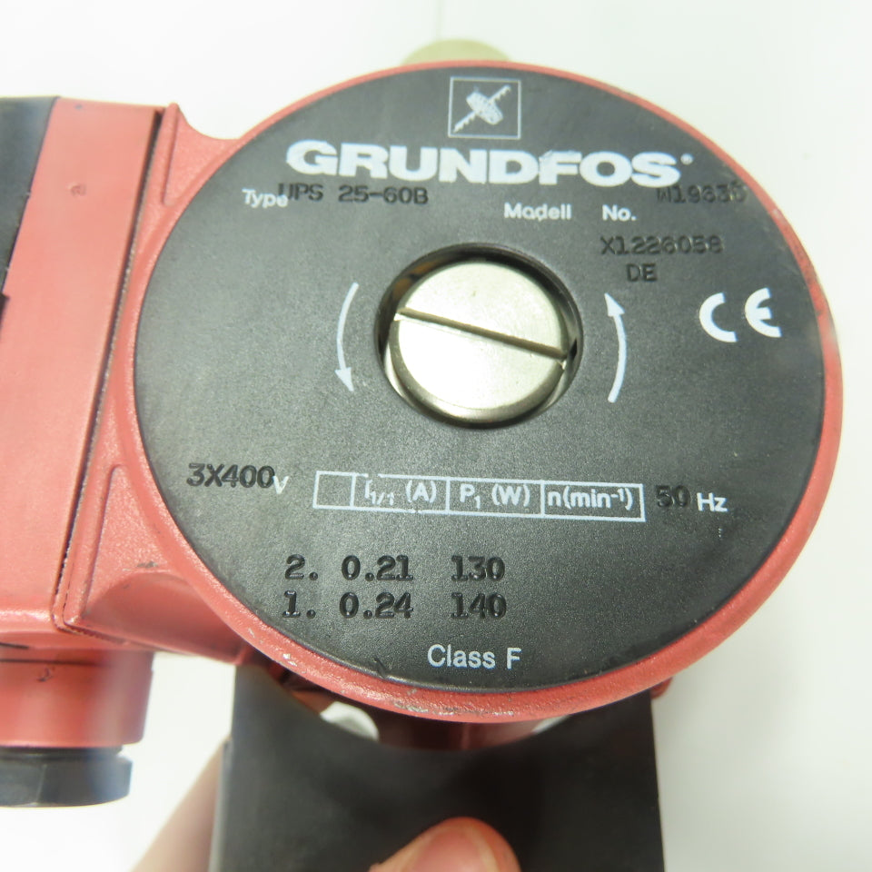Grundfos UPS 25-60B X1226058 DE Circulator Pump 3X400V 50Hz