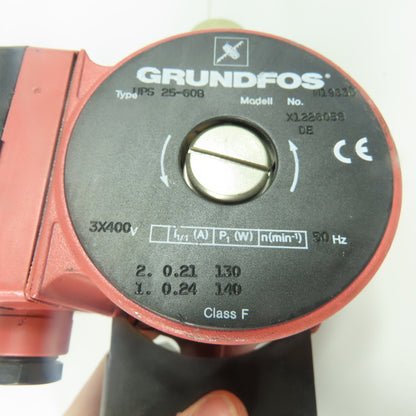 Grundfos UPS 25-60B X1226058 DE Circulator Pump 3X400V 50Hz