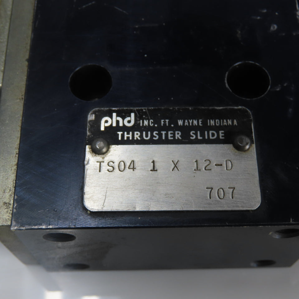 PHD TS04 1X12-D Pneumatic Thruster Slide Cylinder 12" Stroke