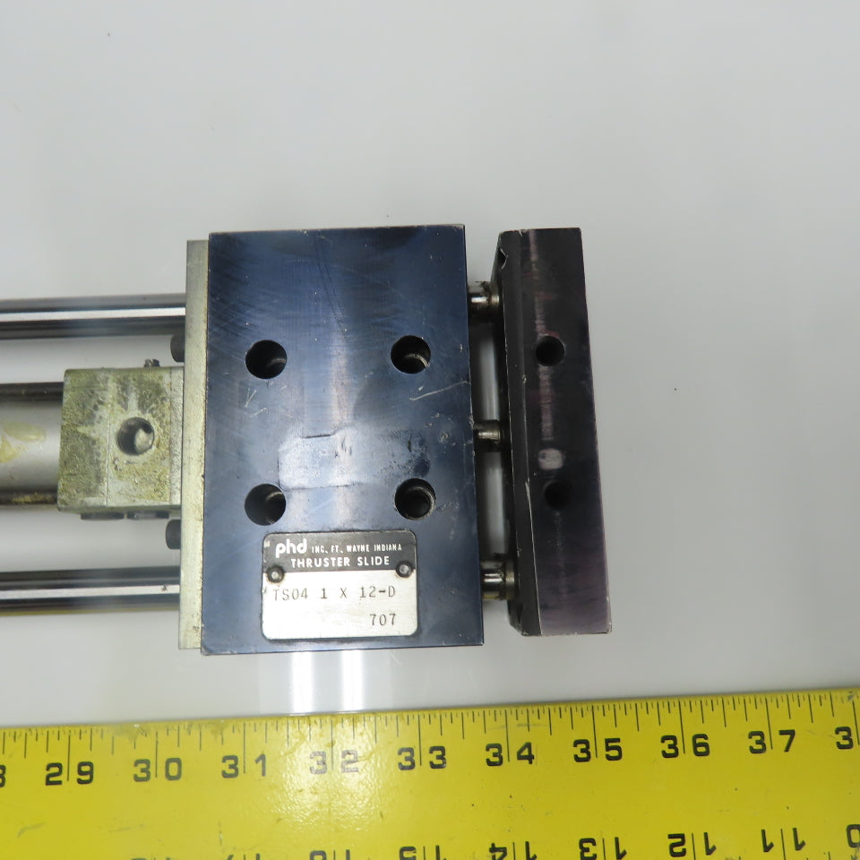 PHD TS04 1X12-D Pneumatic Thruster Slide Cylinder 12" Stroke