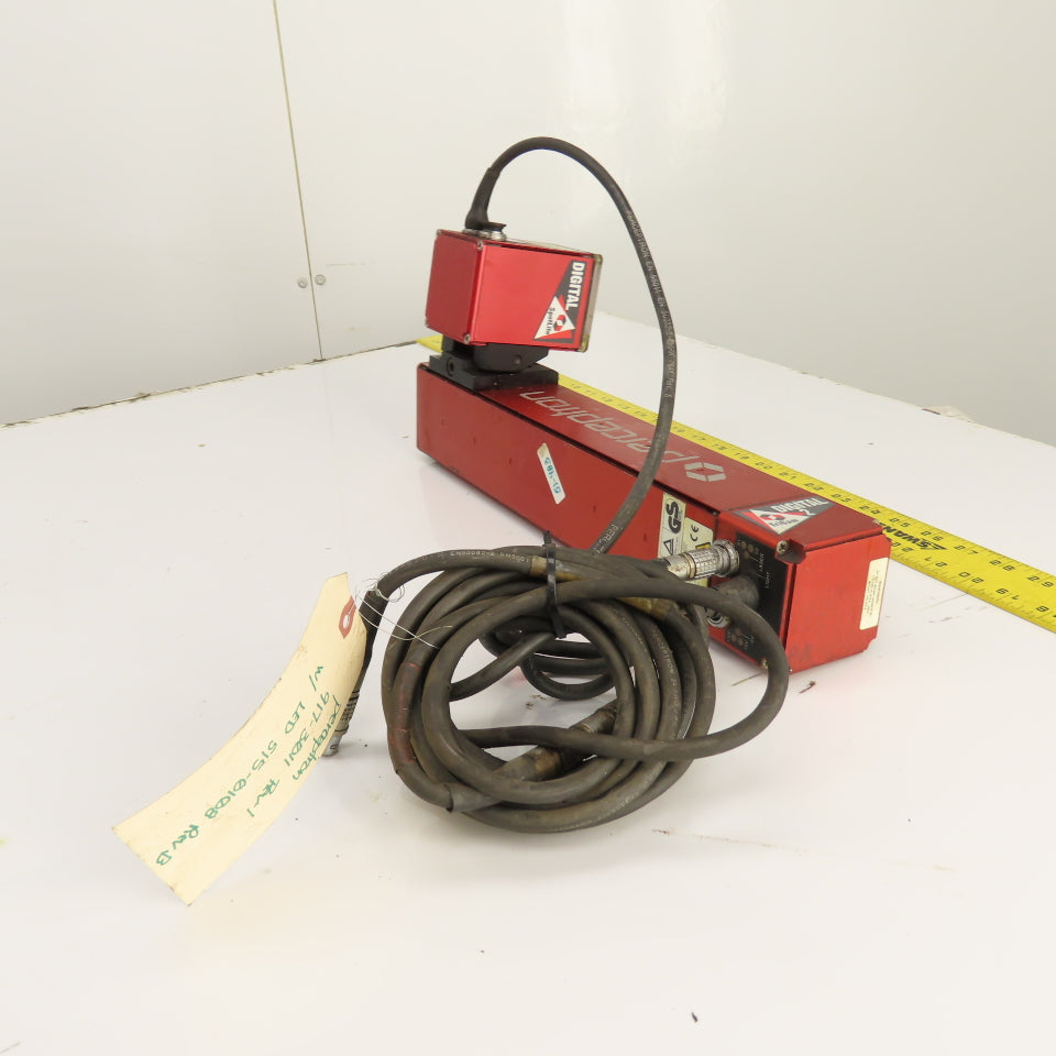 Perceptron 917-3011 Digital 2 TriCam Surface Sensor Rev 1 W/515-0108 Spotlite