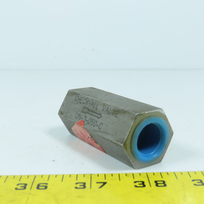 Check-All UN-3-050-C Universal Low Pressure Check Valve 1/2"