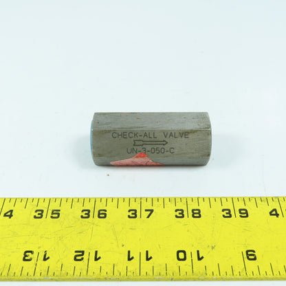 Check-All UN-3-050-C Universal Low Pressure Check Valve 1/2"