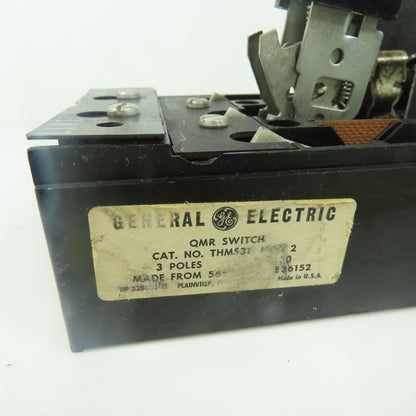 General Electric THMS31 MOD 2 QMR Disconnect Switch 3 Pole MR30