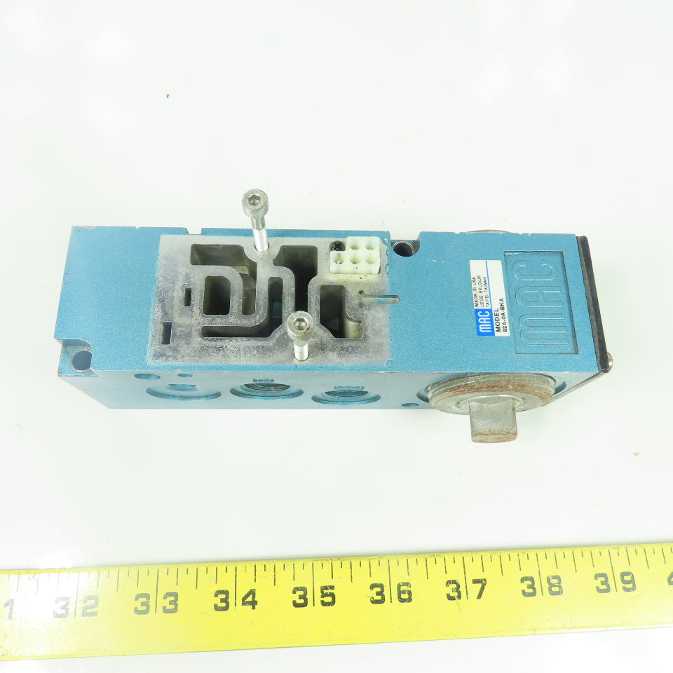 MAC 82A-0A-BKA Pneumatic Solenoid Valve Manifold Base Block