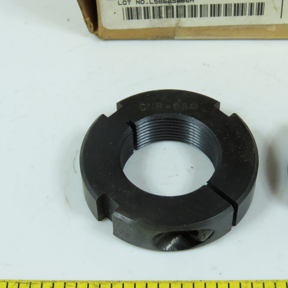 Whittet-Higgins CNB-06 Clampnut 1.173-18 Thread Size 2.062" OD Lot Of 2
