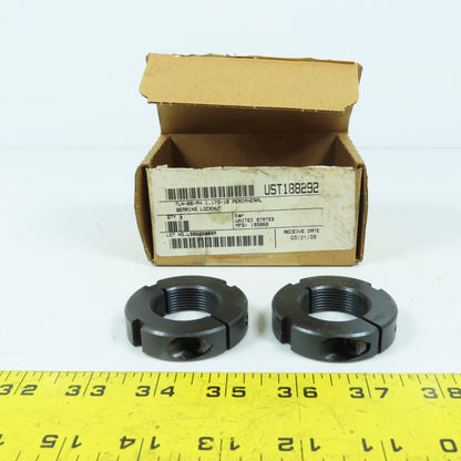 Whittet-Higgins CNB-06 Clampnut 1.173-18 Thread Size 2.062" OD Lot Of 2
