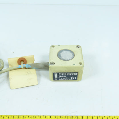 Hergeth S1 MES 5698-3 Sender Transmitter W/ Lead