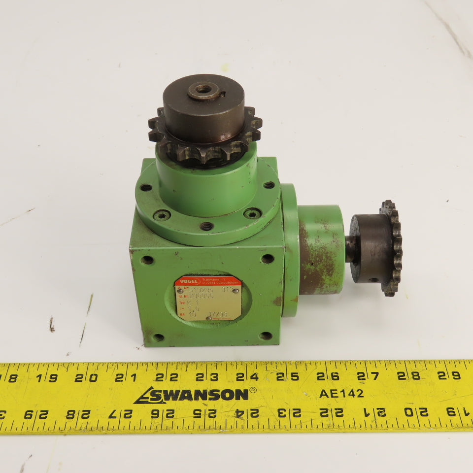 Vogel 319235 013 200066 1:1 Ratio Right Angle Gear Reducer Typ K1