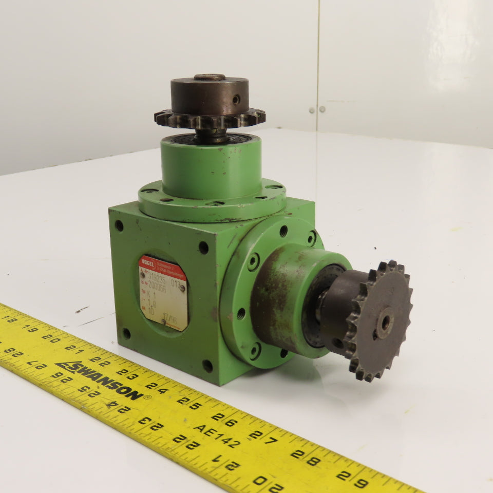 Vogel 319235 013 200066 1:1 Ratio Right Angle Gear Reducer Typ K1