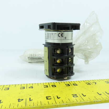 Square D K3 E 2166 D 13521 Cam Switch Contact Block 01A3 110V 20A