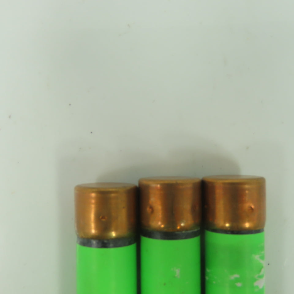 Bussmann Fuseton FRS-R-50 Energy Efficient 50A Time Delay Fuses 600VAC Lot Of 3