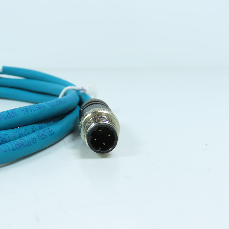 Lumberg 900004056 0985 806 100/2M M12 Ethernet Cordset 2M Long Lot Of 2
