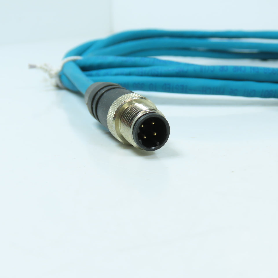 Lumberg 900004056 0985 806 100/2M M12 Ethernet Cordset 2M Long Lot Of 2