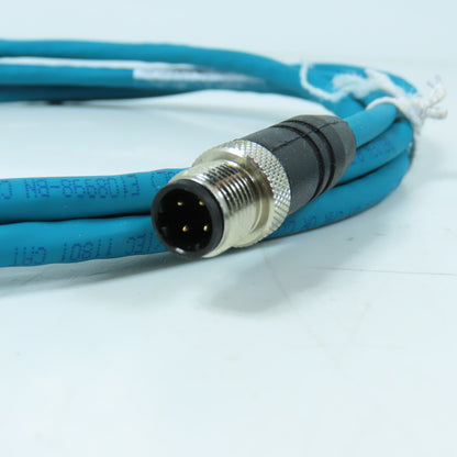 Lumberg 900004056 0985 806 100/2M M12 Ethernet Cordset 2M Long Lot Of 2