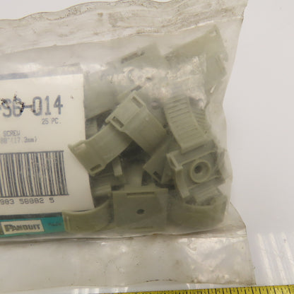 Panduit ARC 68-S6-Q14 Cable Management Clamp .68" Bundle Size Lot Of 25