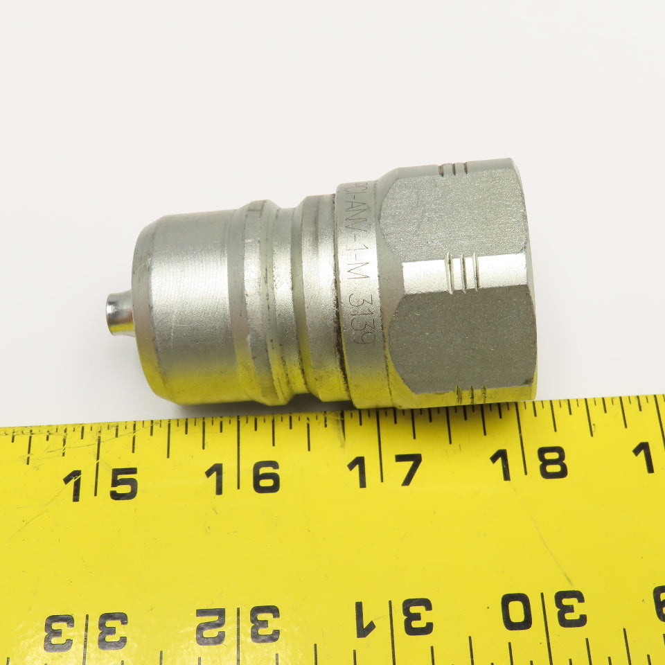 PCI-ANV-1-M 1"-11-1/2 Female Thread Hydraulic Quick Disconnect Coupling