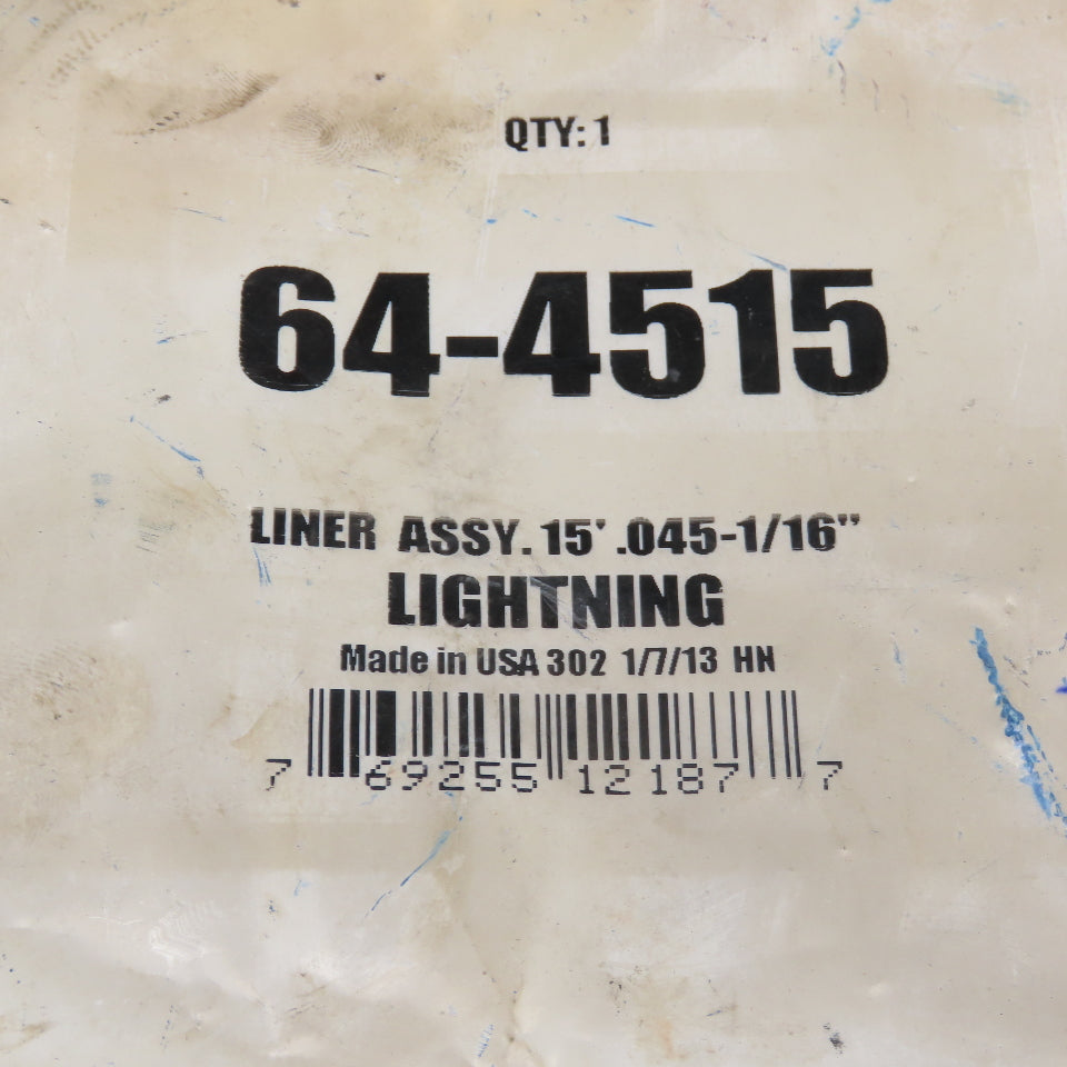 American Torch Tip 64-4515 Liner Assembly 15' x .045-1/16"