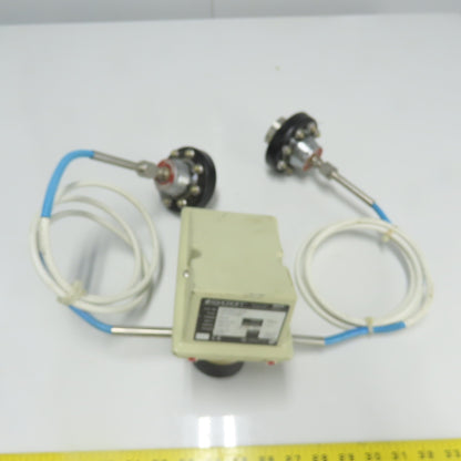 Ashcroft LDDN4KKB25 XCGPK Differential Pressure Switch W/ (2) Ashcroft Type 200